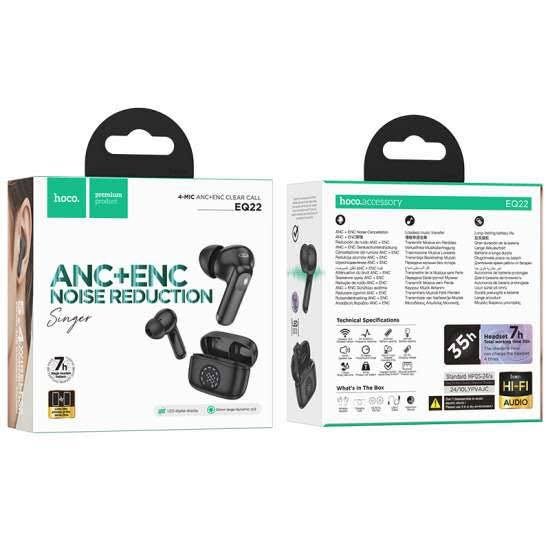 Hoco EQ22 ANC ENC Wireless Earbuds in Bangladesh | ZupiBD