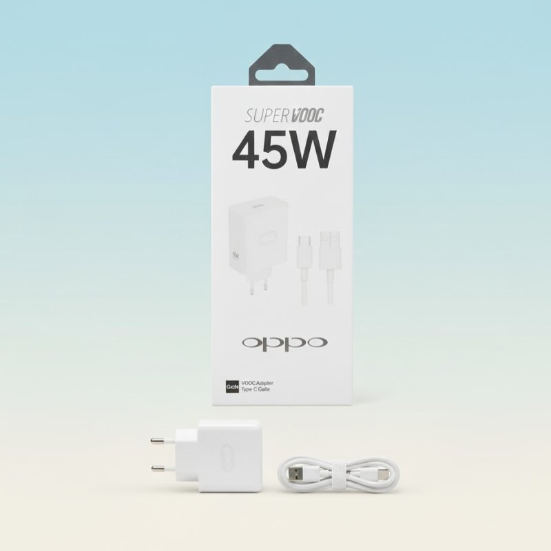 OPPO 45W SuperVOOC Fast Charger Original | ZupiBD