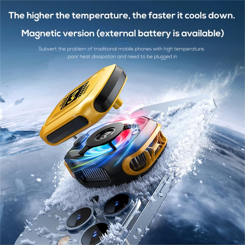 MEMO CX12 12W Phone Cooler with Power Bank | ZupiBD